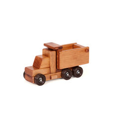 American Made Wooden Toy Small Dump Truck