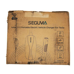 Seguma Level 1/2 Portable EV Charger For Tesla 16Amp NACS Car Charger