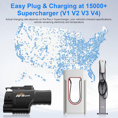 AFS QIORE NACS to CCS Adapter, Nac Supercharger Adapter, 500A 250KW