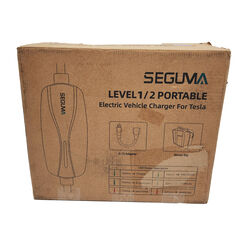 Seguma Level 1/2 Portable EV Charger For Tesla 16Amp NACS Car Charger