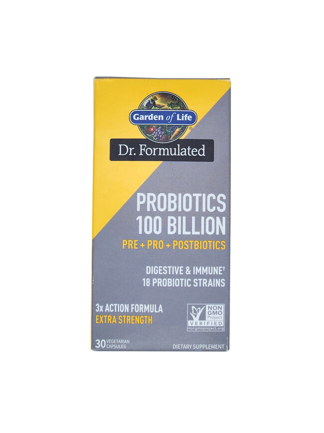 Garden of Life Dr. Formulated Probiotics 100 Billion 30 capsules