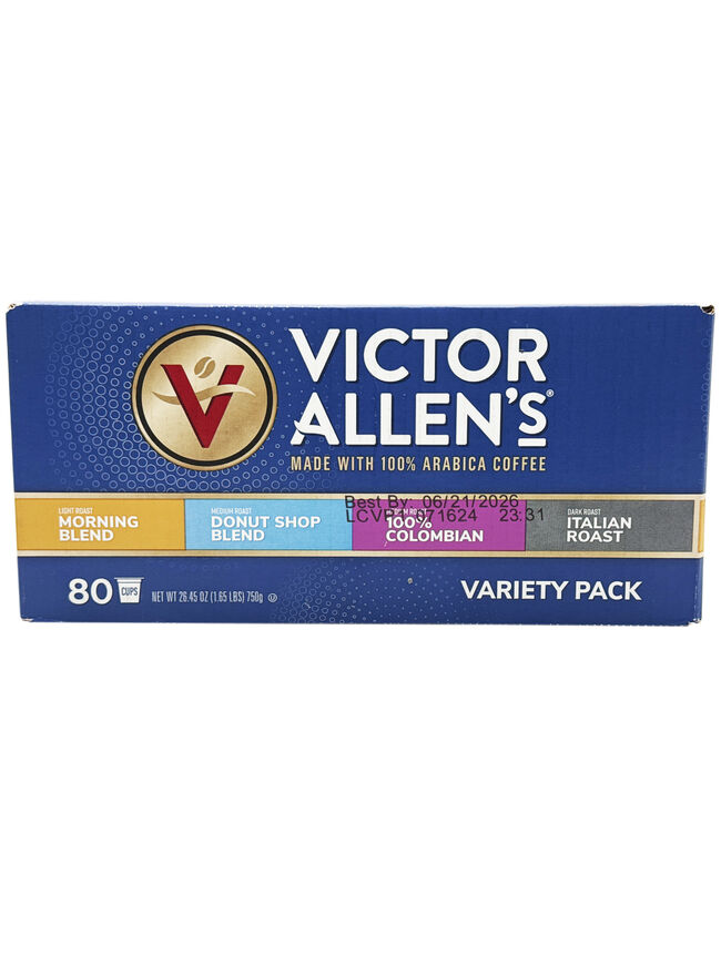 Victor Allen's Favorites Variety Pack Single Serve Coffee Pods - 80 count