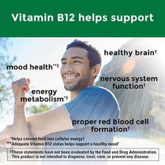 Nature Made Vitamin B12 1000 mcg, 150 Sugar Free Fast Dissolve Tablets_Exp 08/2026