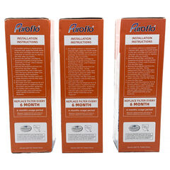 PUROFLO UKF8001 Compatible with Whirlpool EDR4RXD1, 4396395, Maytag UKF8001, UKF8001AXX, EveryDrop Refrigerator Water Filter 4, RFC0900A, UKF8001AXX-200, UKF8001P, 469006, PUR, Puriclean II - 3 Pack