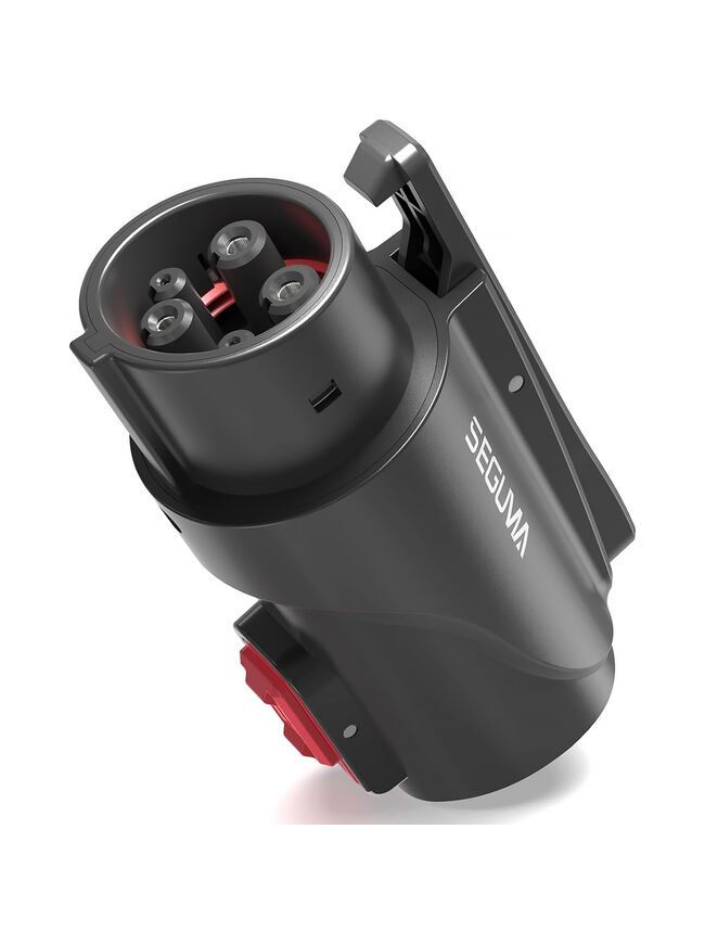 NACS to J1772 Adapter, Max 80Amp 250V J1772 EV Charging Adapter to Tesla Charger