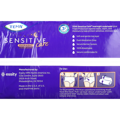 TENA Sensitive Care Overnight Incontinence Underwear for Women XLarge(12 Count)