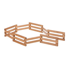 American Made Wooden Folding Fence -Several Color Options