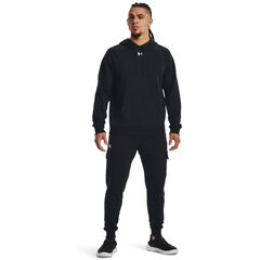 Under Armour Men's Rival Fleece Hoodie, Black - Choose Size