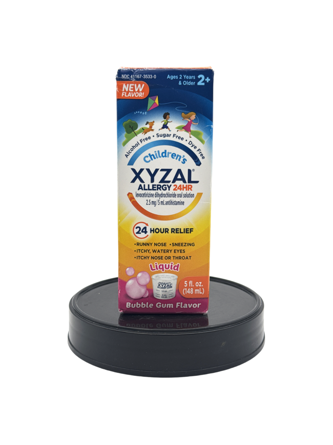 Children's Xyzal Oral 24 Hour Allergy Relief for Kids 5 fl oz Exp:2/2026