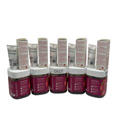 Mixed Lot of skin care Items - Cleanser, Double Serum & Multivitamins - 5 count each
