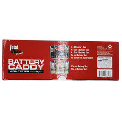Total Vision Products Battery Caddy with Tester