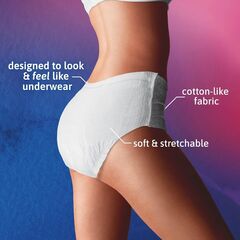 Tena Incontinence Underwear for Women, Super Plus Absorbency, Small/Medium, 18 Count