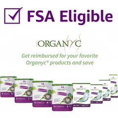 Organyc Bladder Control Underwear for Women - X-Large, 12 Count, Organic Cotton, No Leaks, No Odor, No Irritation