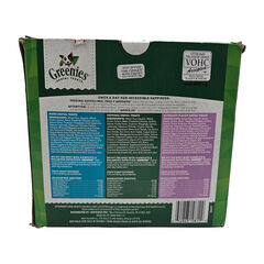 Greenies Regular Spearmint and Blueberry Flavored Variety Pack Dental Care Dog Treats, 3 x 12 oz Pouches
