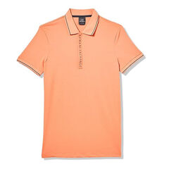 Armani Exchange Men's Logo Zip - Color: Sun Baked, Size: XXL