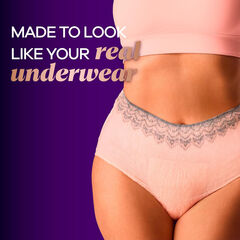 Always Discreet Boutique XL Women's Underwear, 48 Ct, Maximum Protection