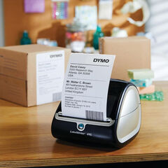 DYMO LabelWriter 4XL Desktop Direct Thermal Printer - Monochrome - Label Print - USB - Silver