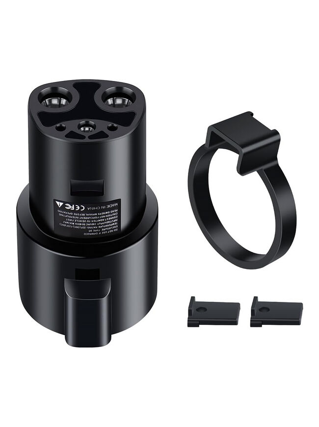 For J1772 to Tesla Charger Adapter 80A 250V For Model 3/Y/X/S SAE EV Charger