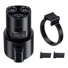 For J1772 to Tesla Charger Adapter 80A 250V For Model 3/Y/X/S SAE EV Charger