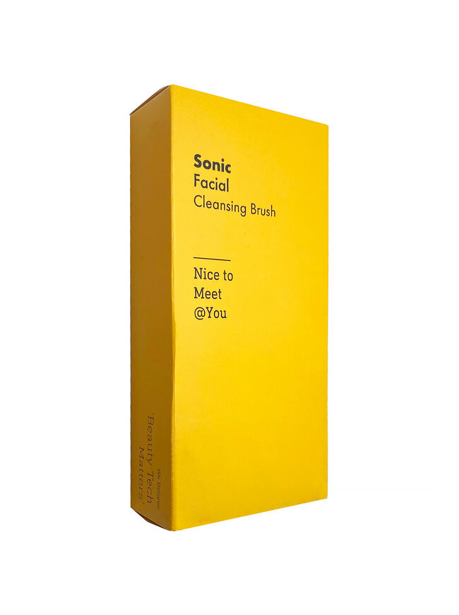 Sonic Facial Cleansing Brush Rechargeable Electric Face Scrubber for Men & Women, Blue