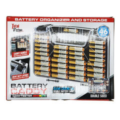 Total Vision Products Battery Caddy with Tester