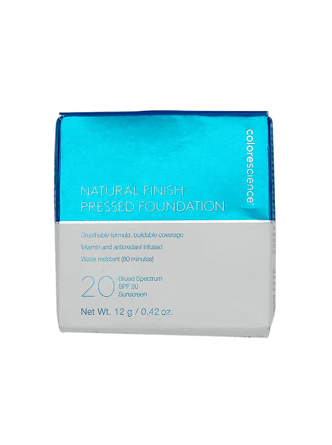 Colorescience Natural Finish Pressed Foundation SPF 20 Medium Bisque 0.42 Ounce