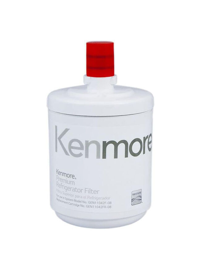 Kenmore 79551012010 9890 Replacement Refrigerator Water Filter, 1 Count (Pack of 1), White