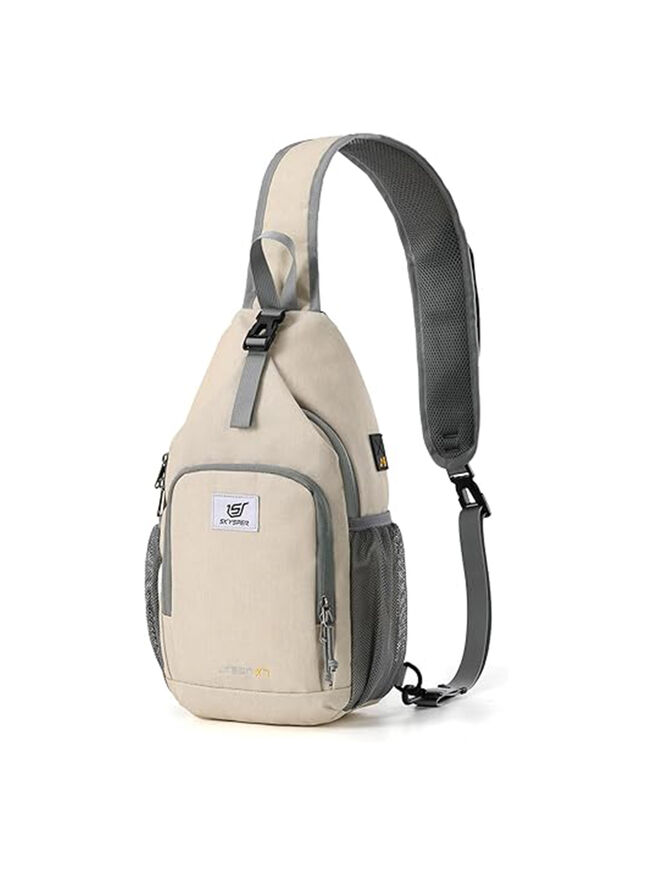 SKYSPER Sling Bag RFID Crossbody Sling Backpack Cross Body Shoulder Bag Travel Hiking Daypack for Women Men