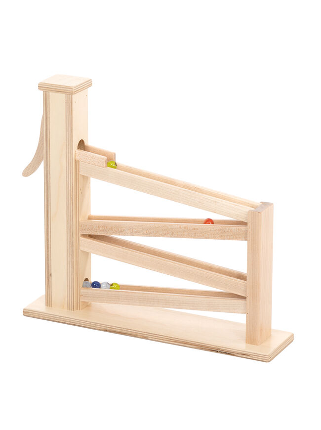 American Made Wooden Toy Marble Pump  - Several Color Options