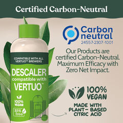 Nespresso Compatible Vertuo Cleaning & Descaling Kit. 6 Month's Supply