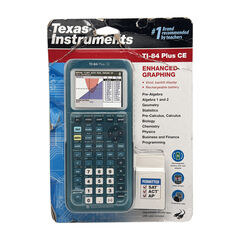 Texas Instruments TI-84 Plus CE Color Graphing Calculator - Teal (Metallic)