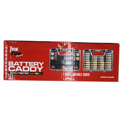 Total Vision Products Battery Caddy with Tester