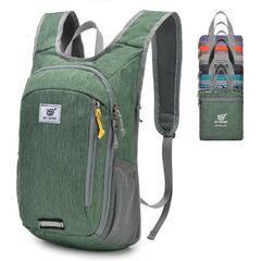 SKYSPER Small Daypack 10L Hiking Backpack Packable Lightweight Travel Day Pack for Women Men ( Green)