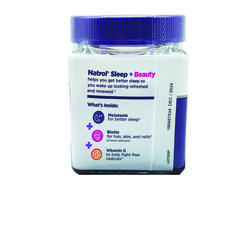 Natrol Sleep + Beauty Gummy Raspberry 60 Gummies