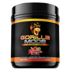 Gorilla Mind Pre Workout - Massive Pumps Laser Focus Energy Power - L-Citrulline, Creatine, L-Tyrosine, Betaine, Hydroprime, Alpha-GPC, 400mg Caffeine, Huperzine A 816g (Strawberry Kiwi)