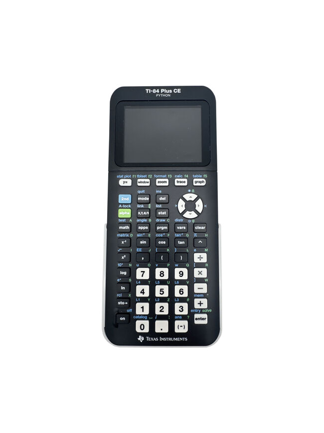 Texas Instruments TI-84 Plus CE Python Color Graphing Calculator - Black - OPEN BOX