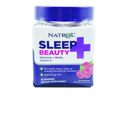 Natrol Sleep + Beauty Gummy Raspberry 60 Gummies