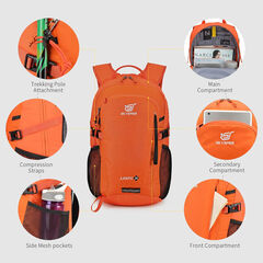 SKYSPER Small Hiking Backpack, 20L Lightweight Travel Backpacks Hiking Daypack for Women Men