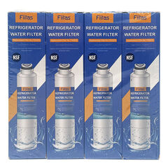 (4 Pack) Fiitas FTAS070 - Refrigerator Water Filter - Replacement for DA29-00020B-1 Haf-Cin/Exp, RF263BEAESR, RF28HMEDBSR, RF4287HARS 