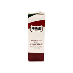 Proraso After Shave Balm for Men, Sandalwood and Shea Oil, 3.4 FL Oz