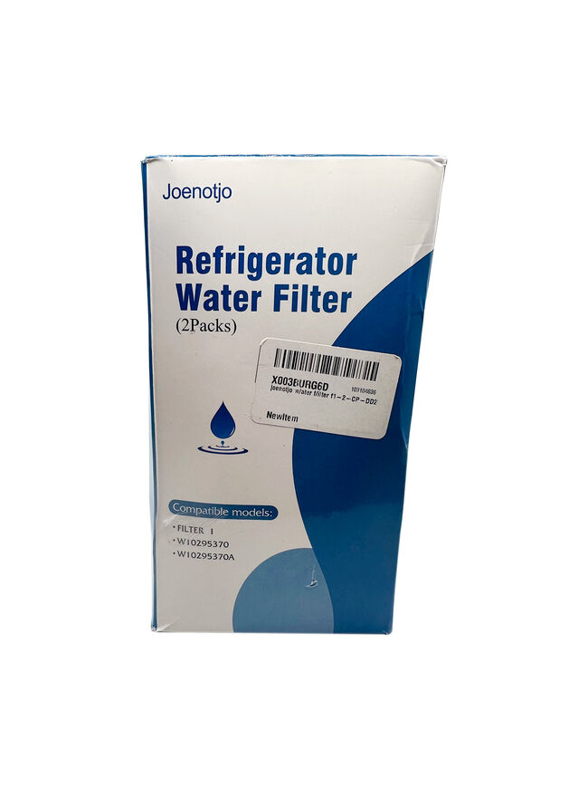 JOENOTJO Refrigerator Water Filter Compatible with Whirlpool, Kenmore, KitchenAid, Maytag, Amana, Jenn-Air - Pack of 2