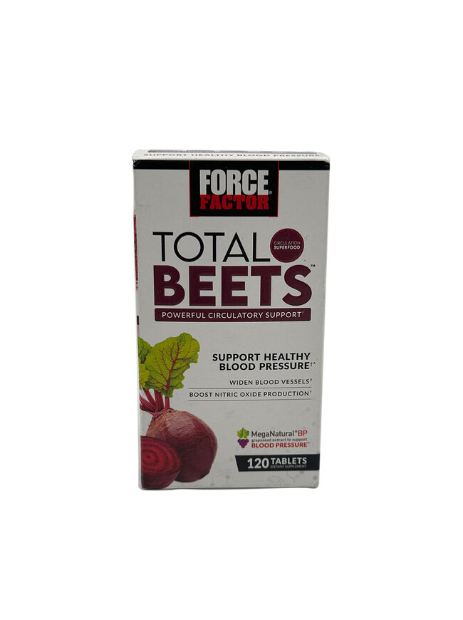 Force Factor Total Beets Superfood Wellness Formula Beet Root 120 Count