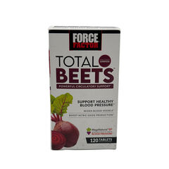 Force Factor Total Beets Superfood Wellness Formula Beet Root 120 Count