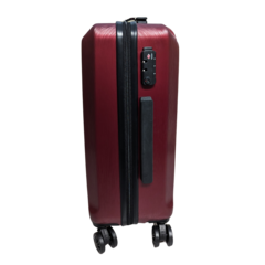 Coolife Luggage Hard Shell Suitcase PC+ABS Spinner 20in Carry On - Brushed Finish