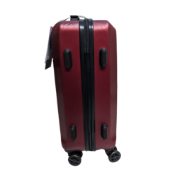 Coolife Luggage Hard Shell Suitcase PC+ABS Spinner 20in Carry On - Brushed Finish