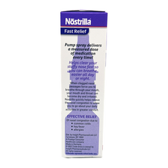 Nostrilla Nasal Decongestant Original Fast Relief 0.50 fl. Oz.