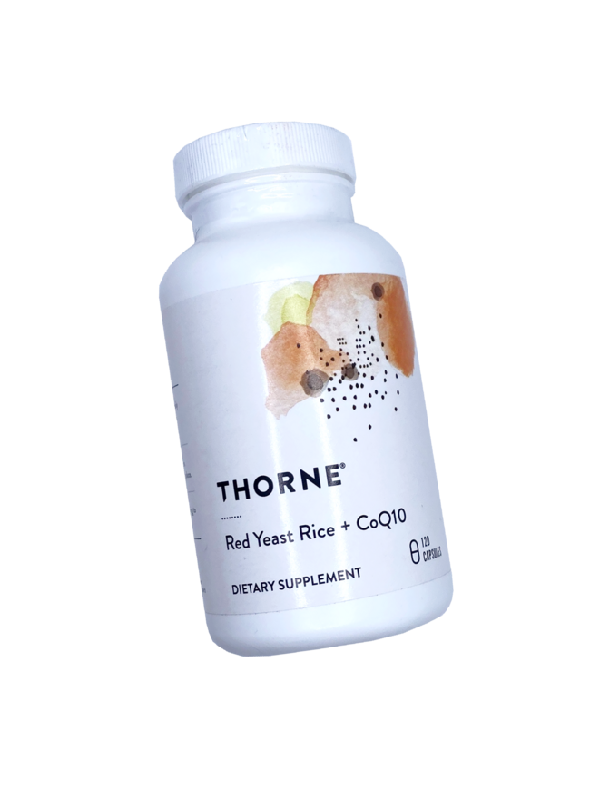 Thorne Red Yeast Rice + CoQ10 - 120 Capsules