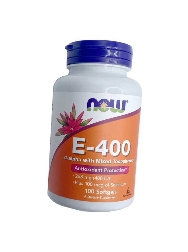 NOW Foods - Vitamin-E 400 IU - 100 Softgels