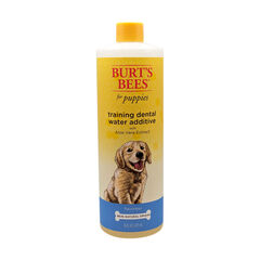 Burt's Bees for Puppies Training Dental Water Additive with Aloe Vera Extract, 16 fl oz