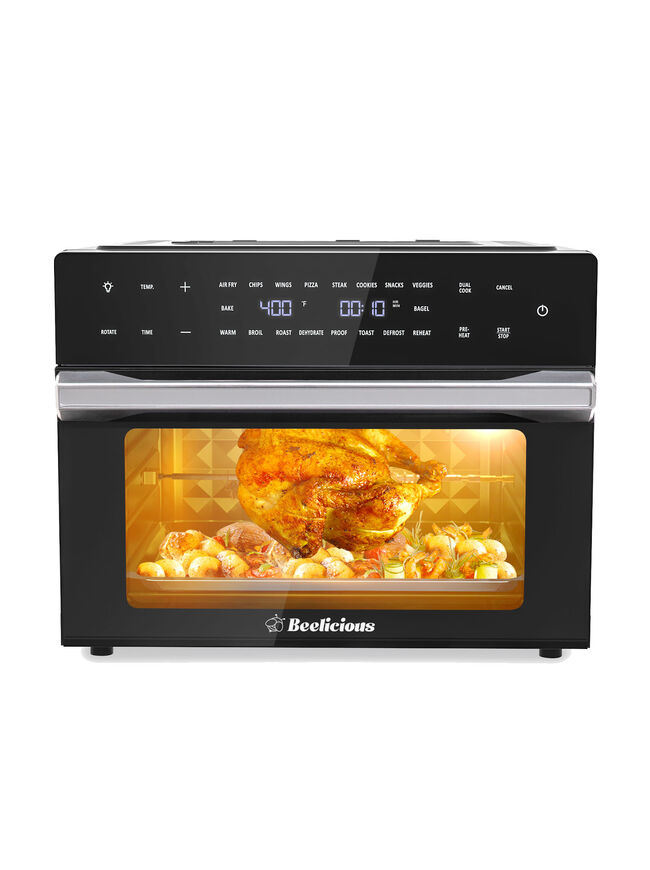 Beelicious Air Fryer Toaster Oven Combo – Black Model BAF-802